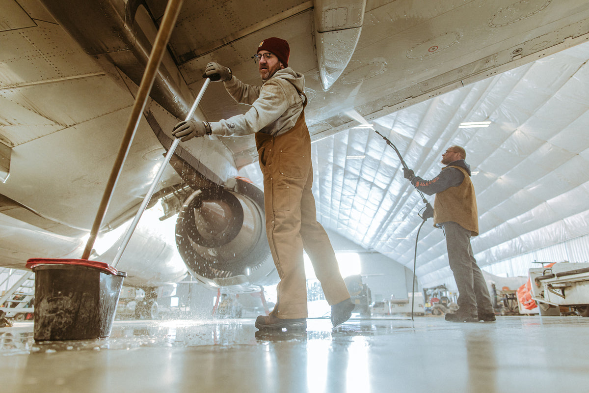 Carhartt® Firm Duck Insulated Bib Overalls