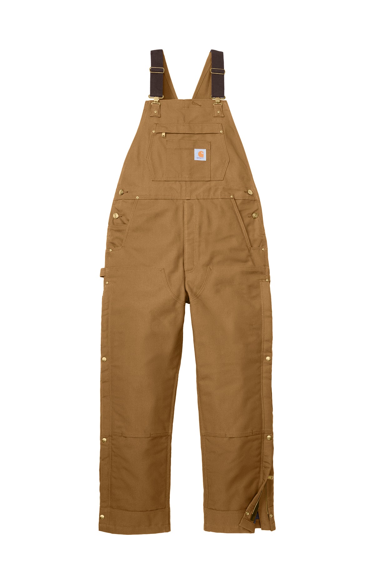 Carhartt® Firm Duck Insulated Bib Overalls