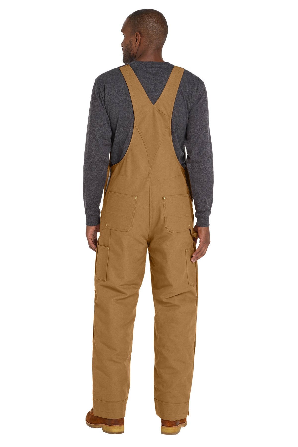 Carhartt® Firm Duck Insulated Bib Overalls