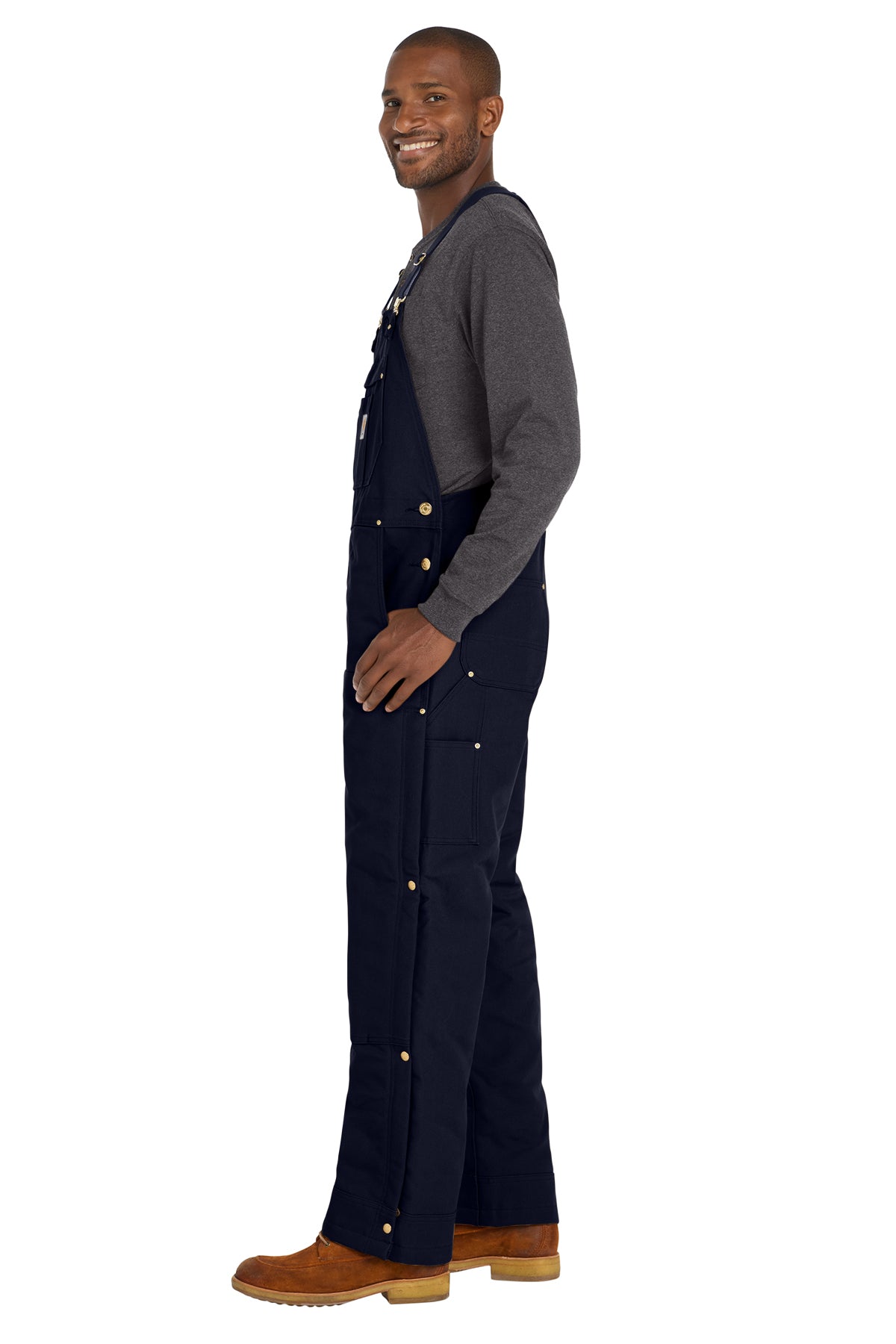 Carhartt® Firm Duck Insulated Bib Overalls