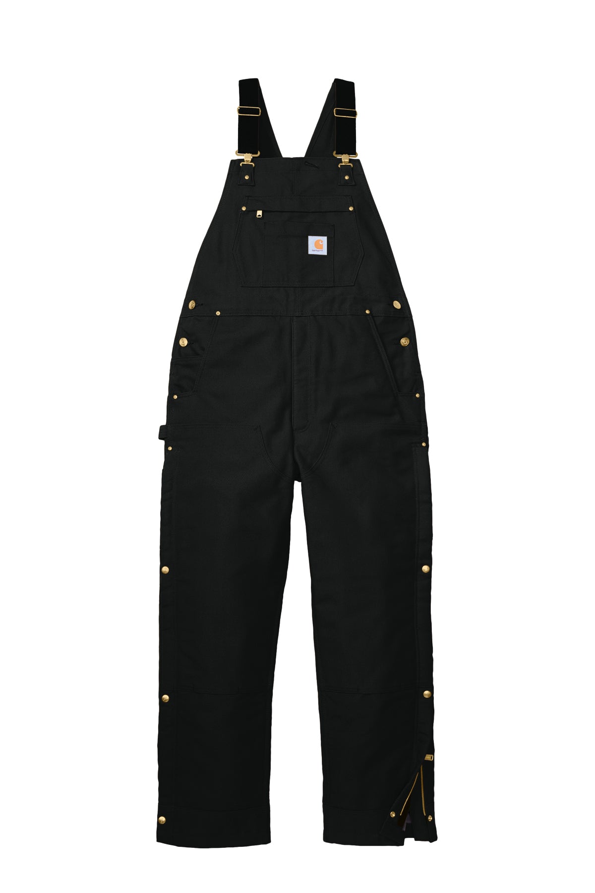 Carhartt® Short Firm Duck Insulated Bib Overalls
