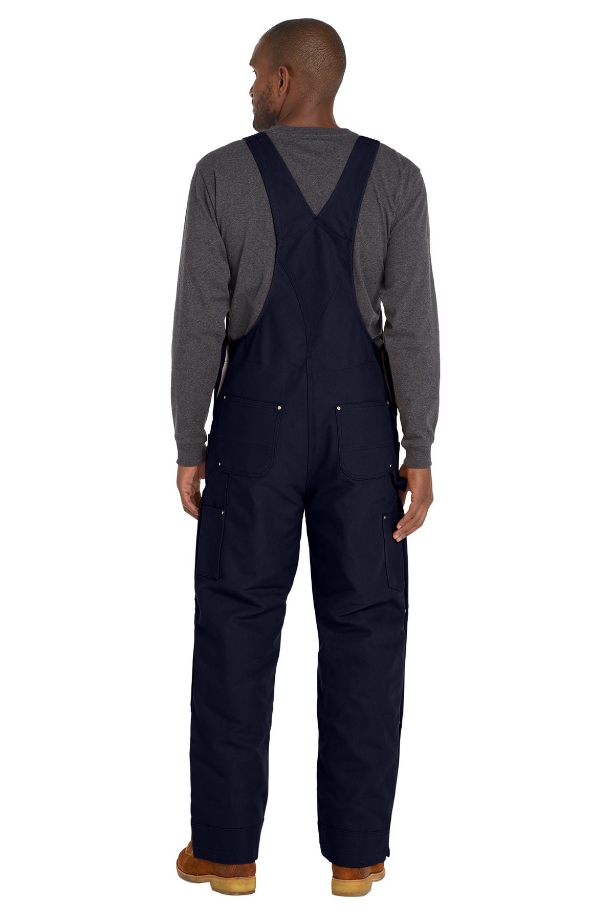 Carhartt® Tall Firm Duck Insulated Bib Overalls