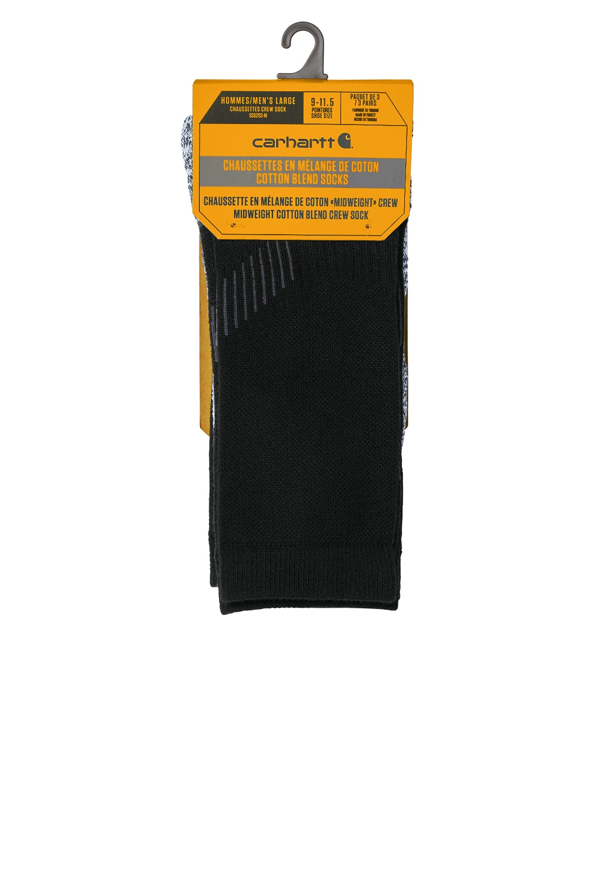Carhartt Force® Midweight Crew Sock (3-Pack)