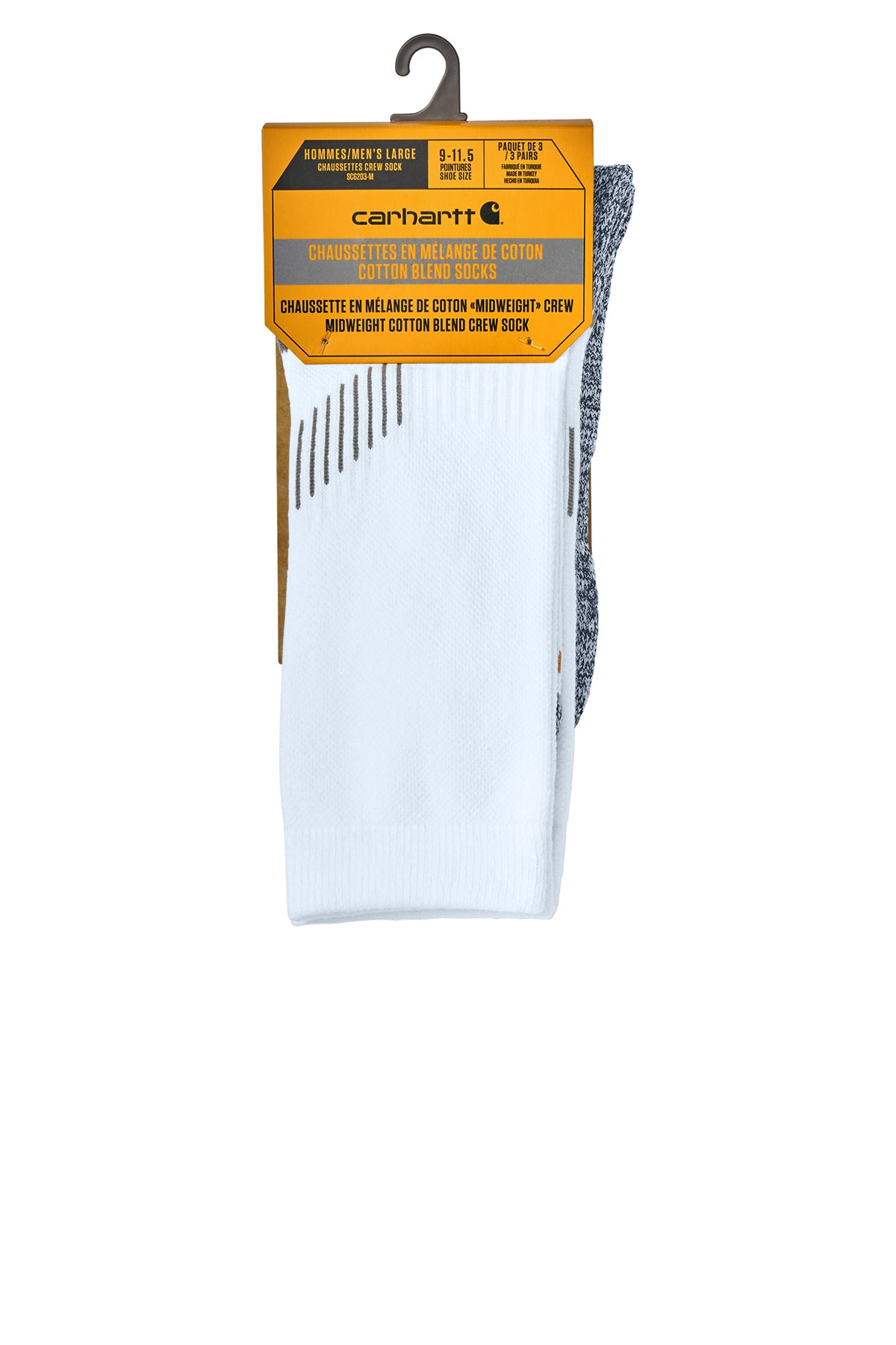 Carhartt Force® Midweight Crew Sock (3-Pack)