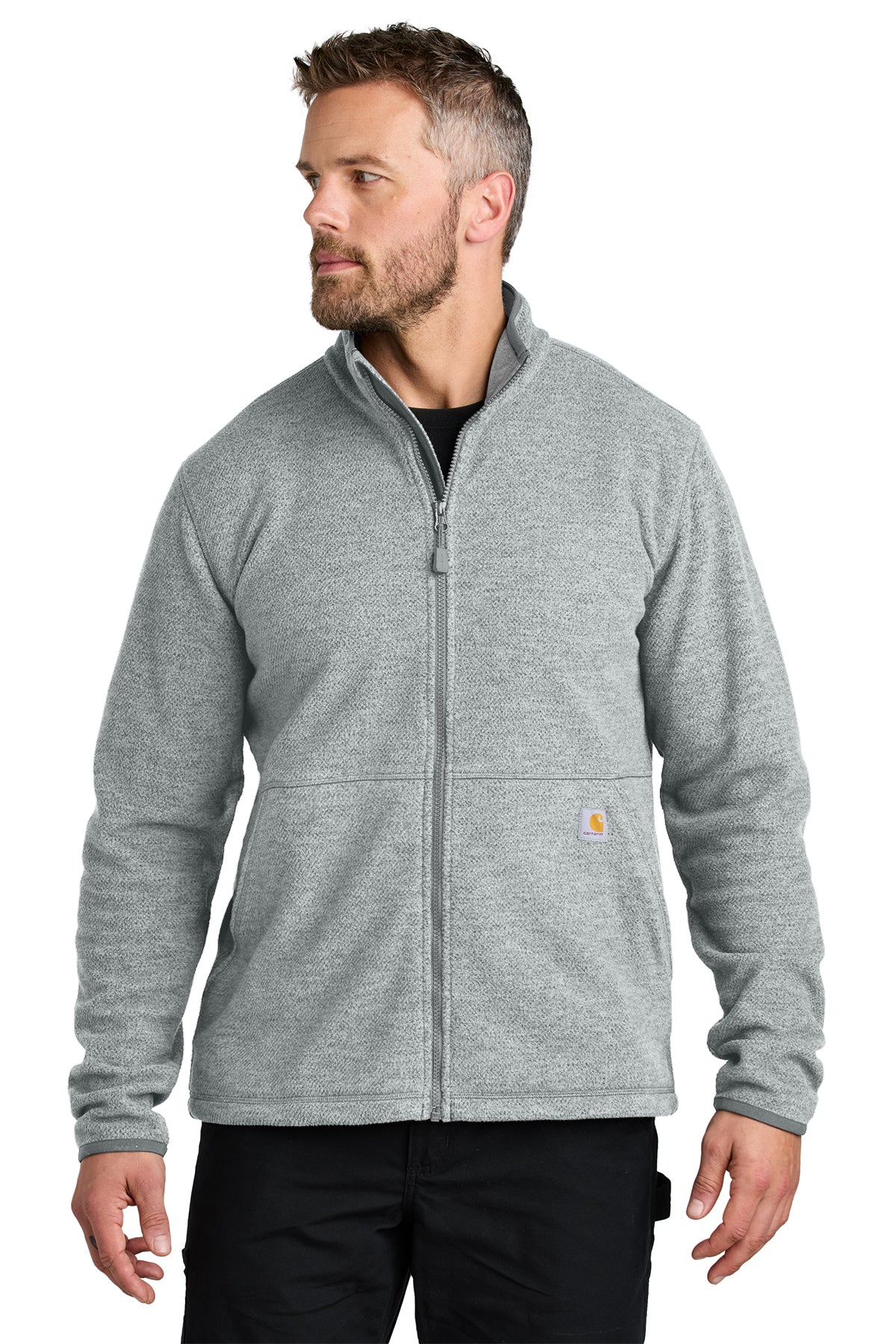 Carhartt® Textured Full-Zip Fleece Jacket