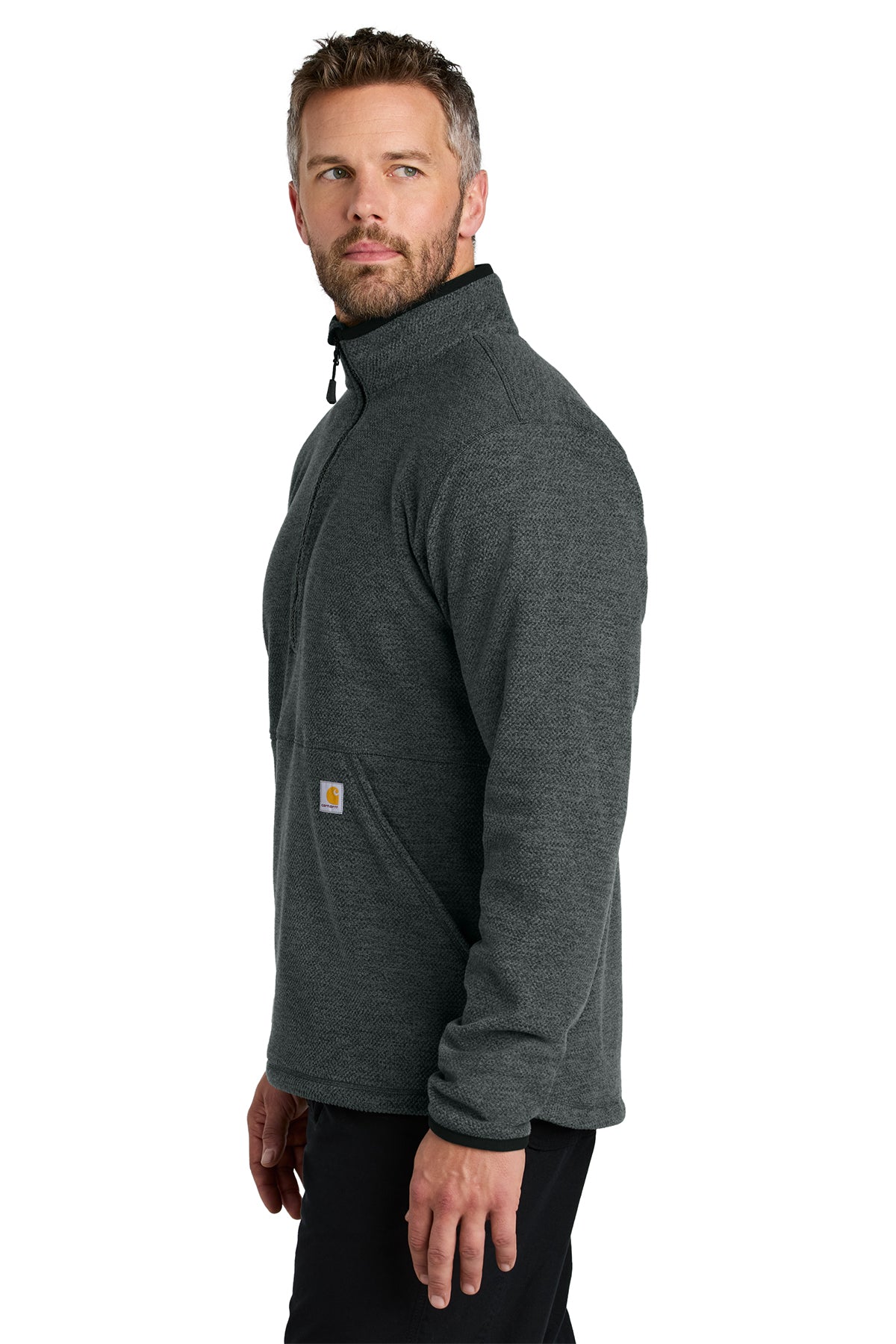 Carhartt® Textured 1/2-Zip Fleece Jacket