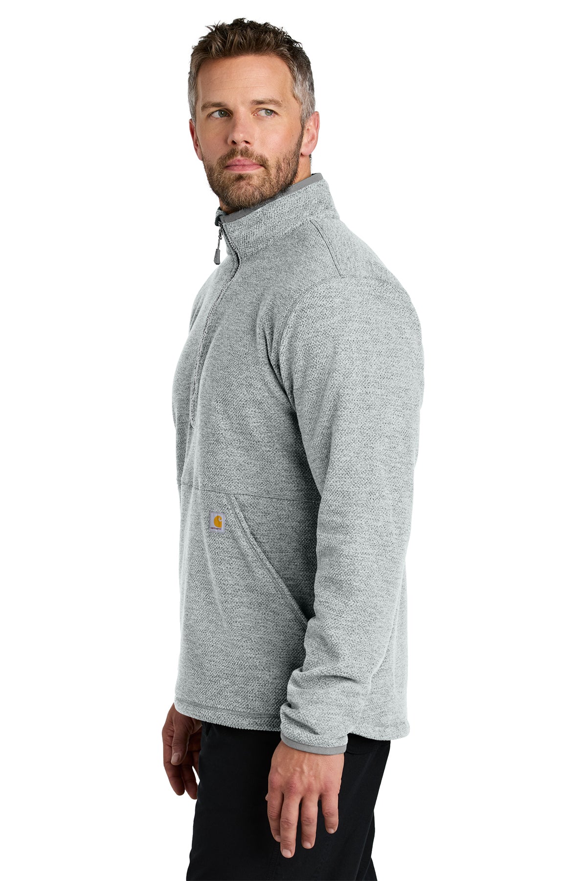 Carhartt® Textured 1/2-Zip Fleece Jacket