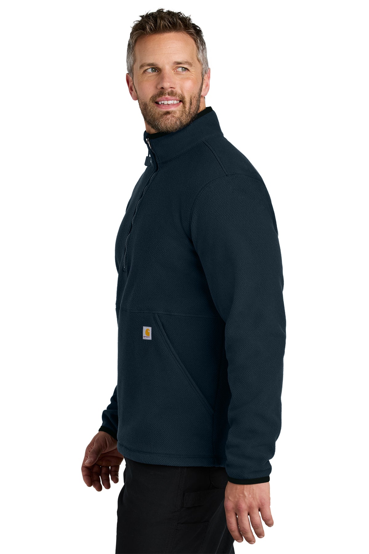 Carhartt® Textured 1/2-Zip Fleece Jacket