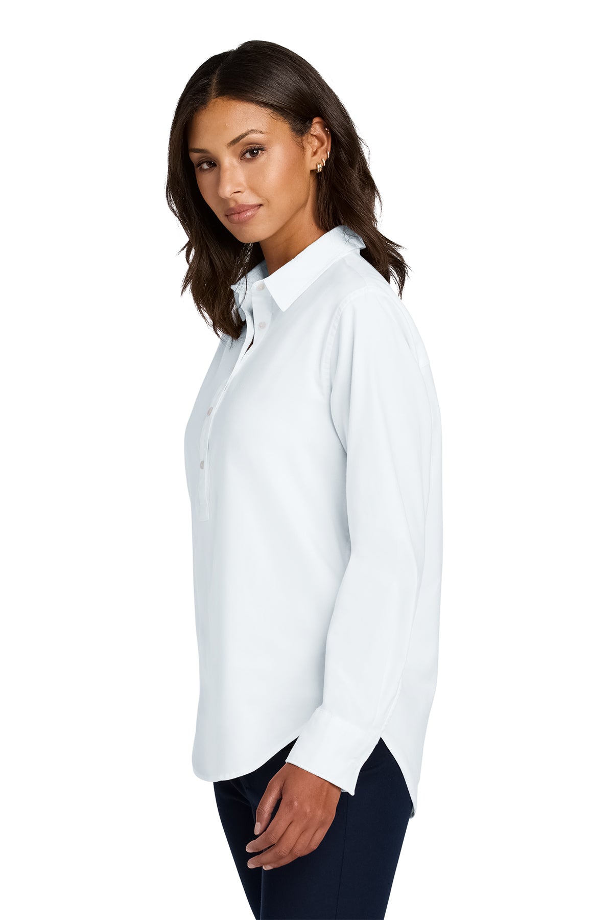Mercer+Mettle® Women’s Long Sleeve Modern Oxford Shirt