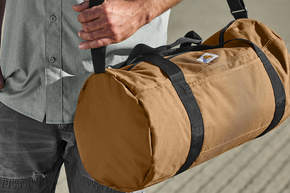 Carhartt® Canvas Packable Duffel with Pouch