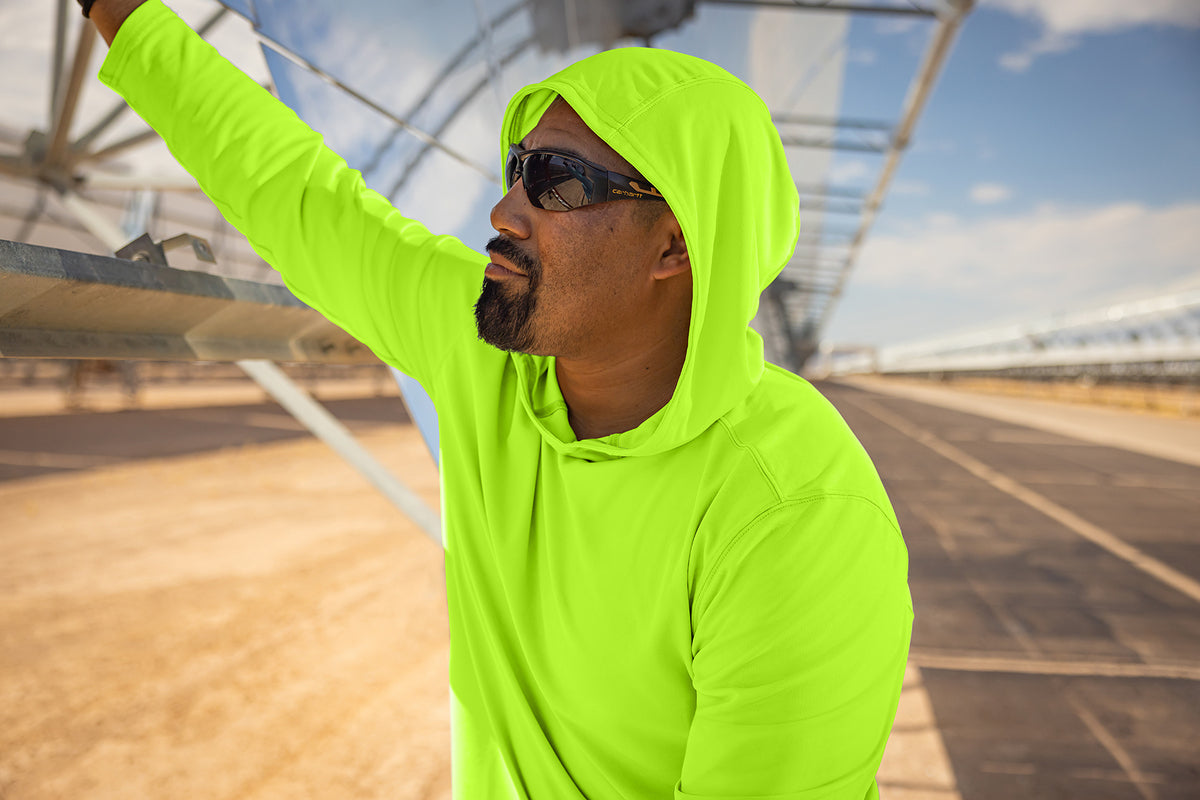 Carhartt Force® Sun Defender™ Long Sleeve Hooded T-Shirt