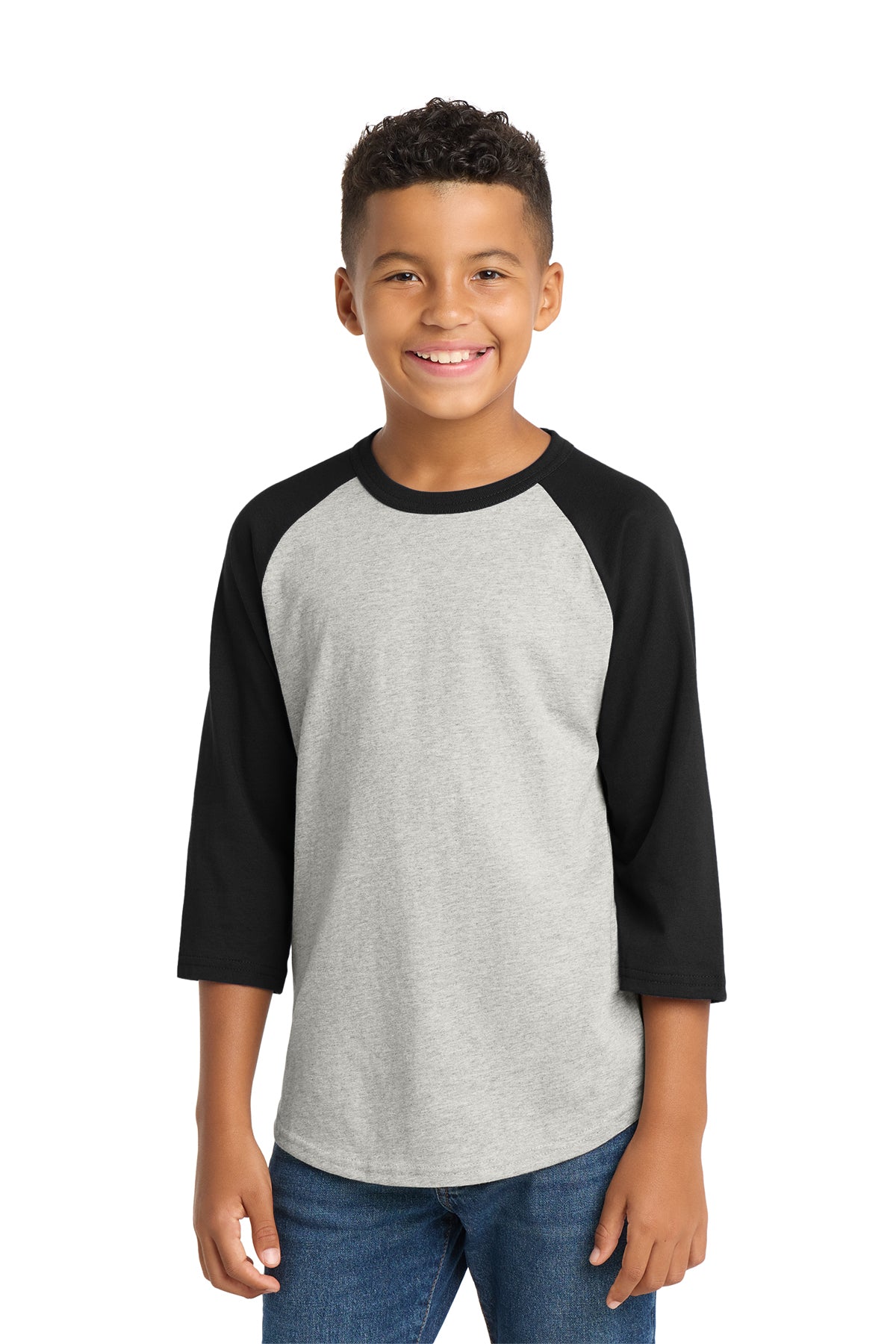 Sport-Tek® Youth Colorblock Raglan Jersey
