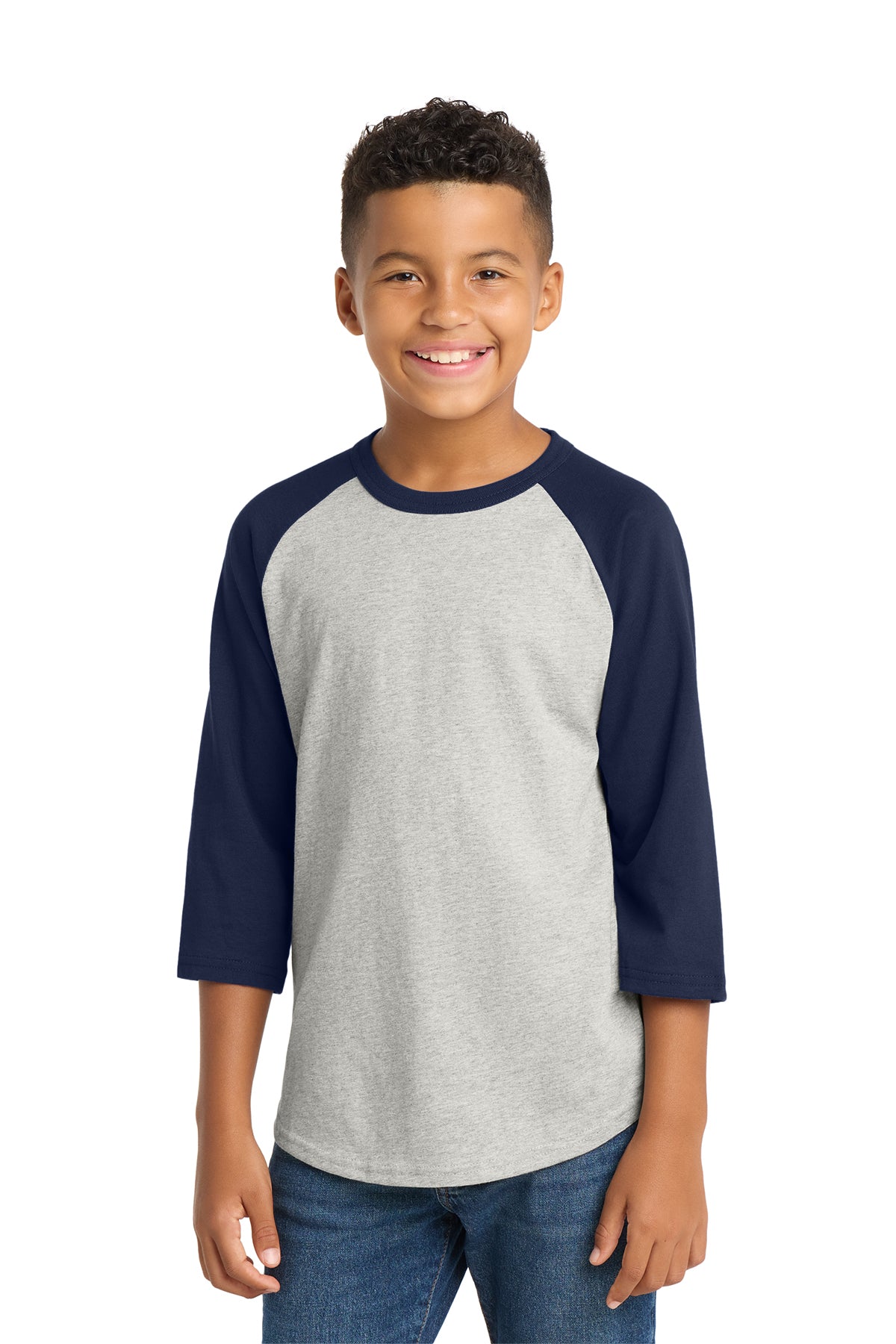 Sport-Tek® Youth Colorblock Raglan Jersey