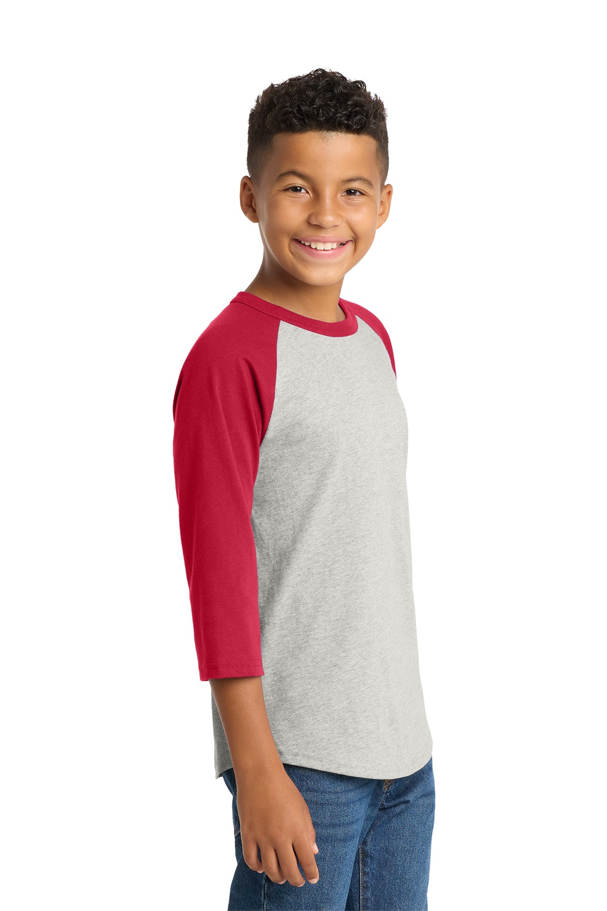 Sport-Tek® Youth Colorblock Raglan Jersey