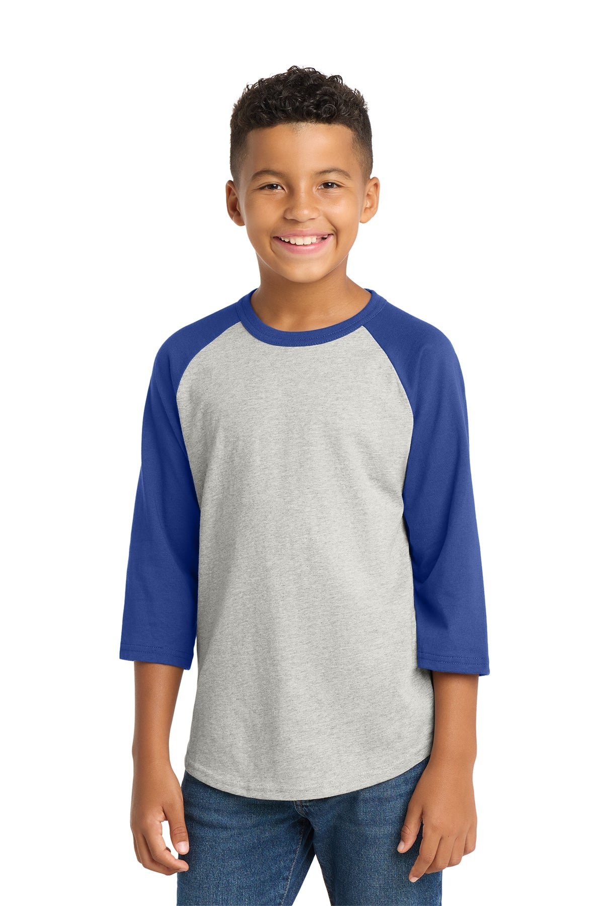 Sport-Tek® Youth Colorblock Raglan Jersey