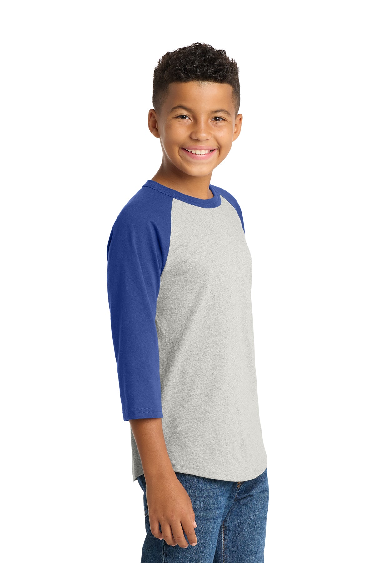 Sport-Tek® Youth Colorblock Raglan Jersey