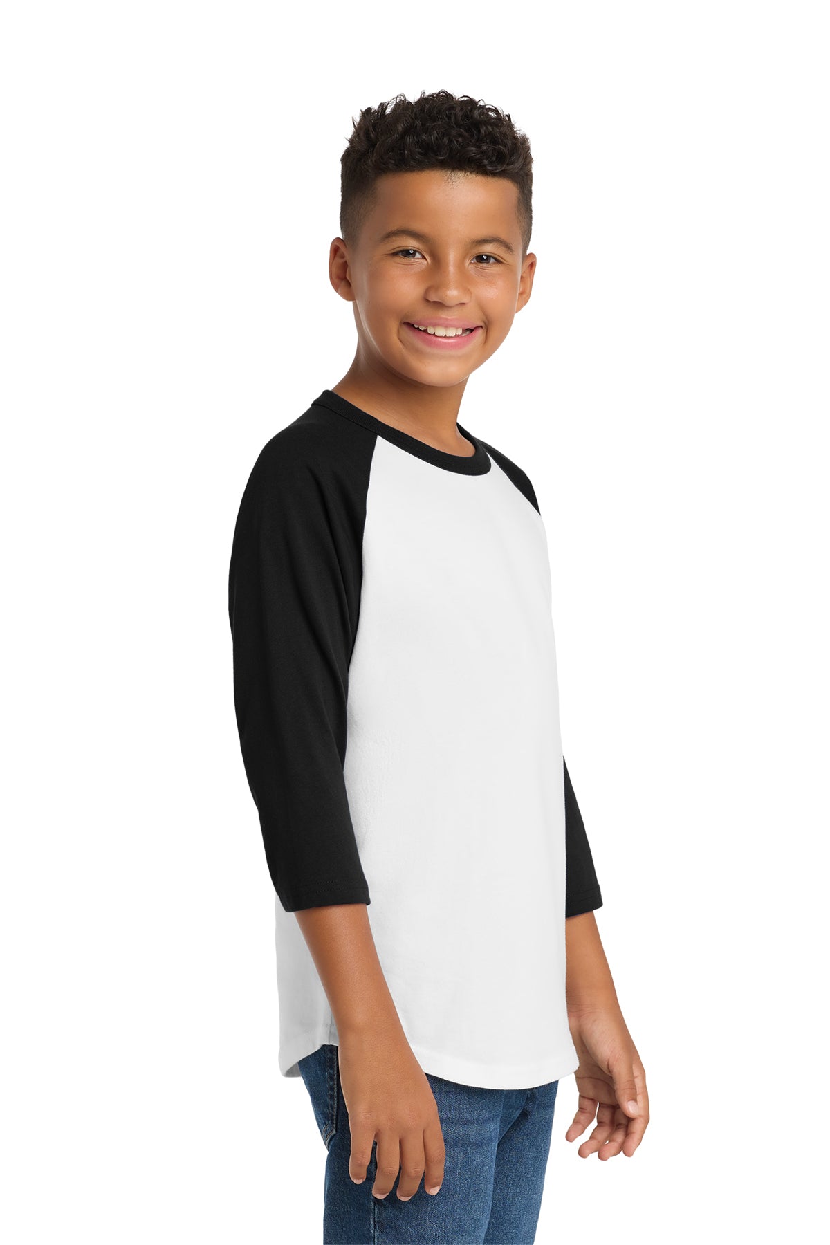 Sport-Tek® Youth Colorblock Raglan Jersey