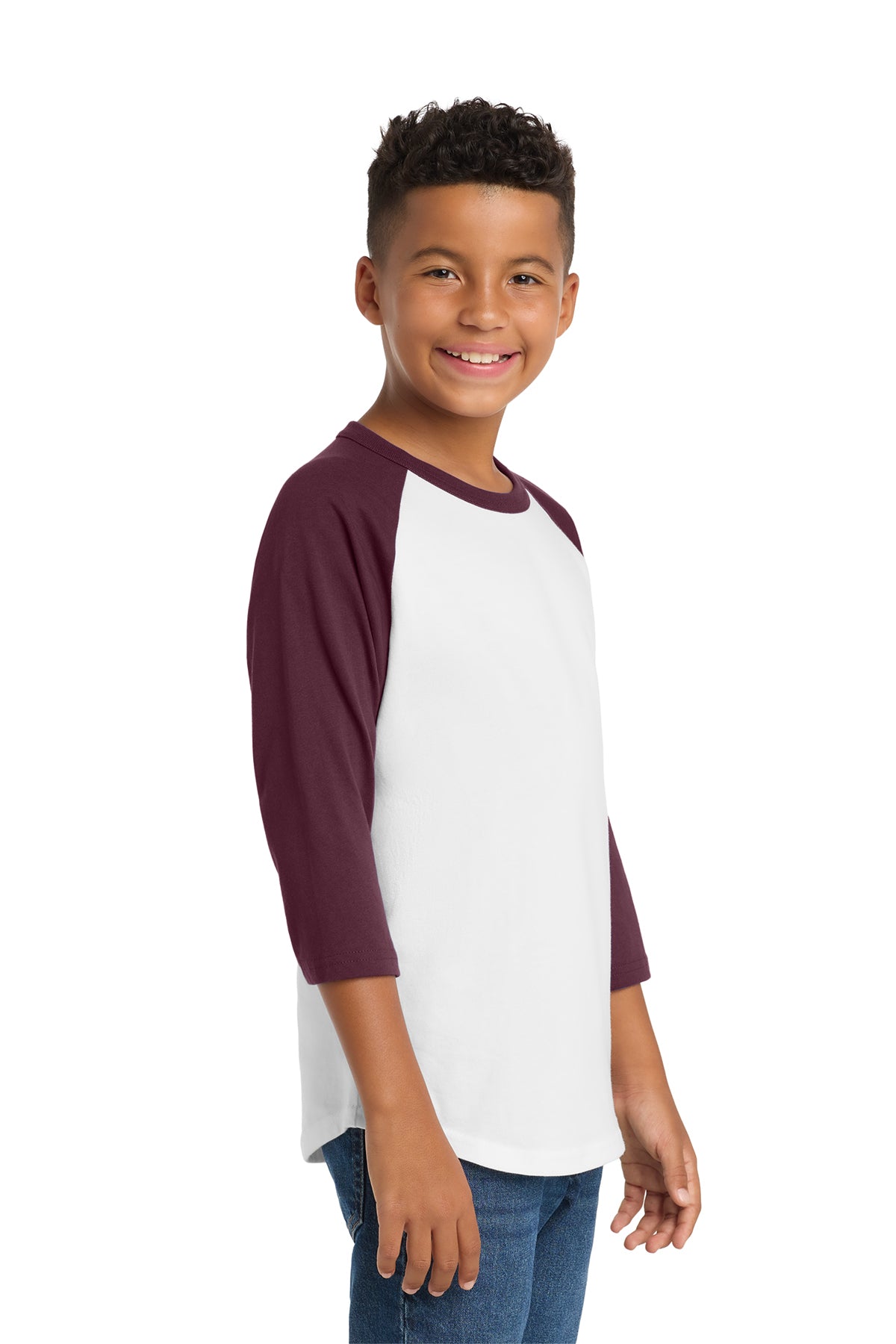 Sport-Tek® Youth Colorblock Raglan Jersey