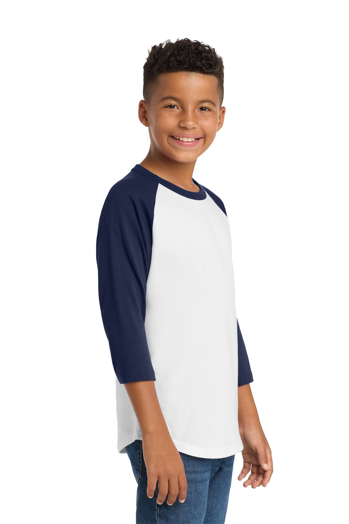 Sport-Tek® Youth Colorblock Raglan Jersey