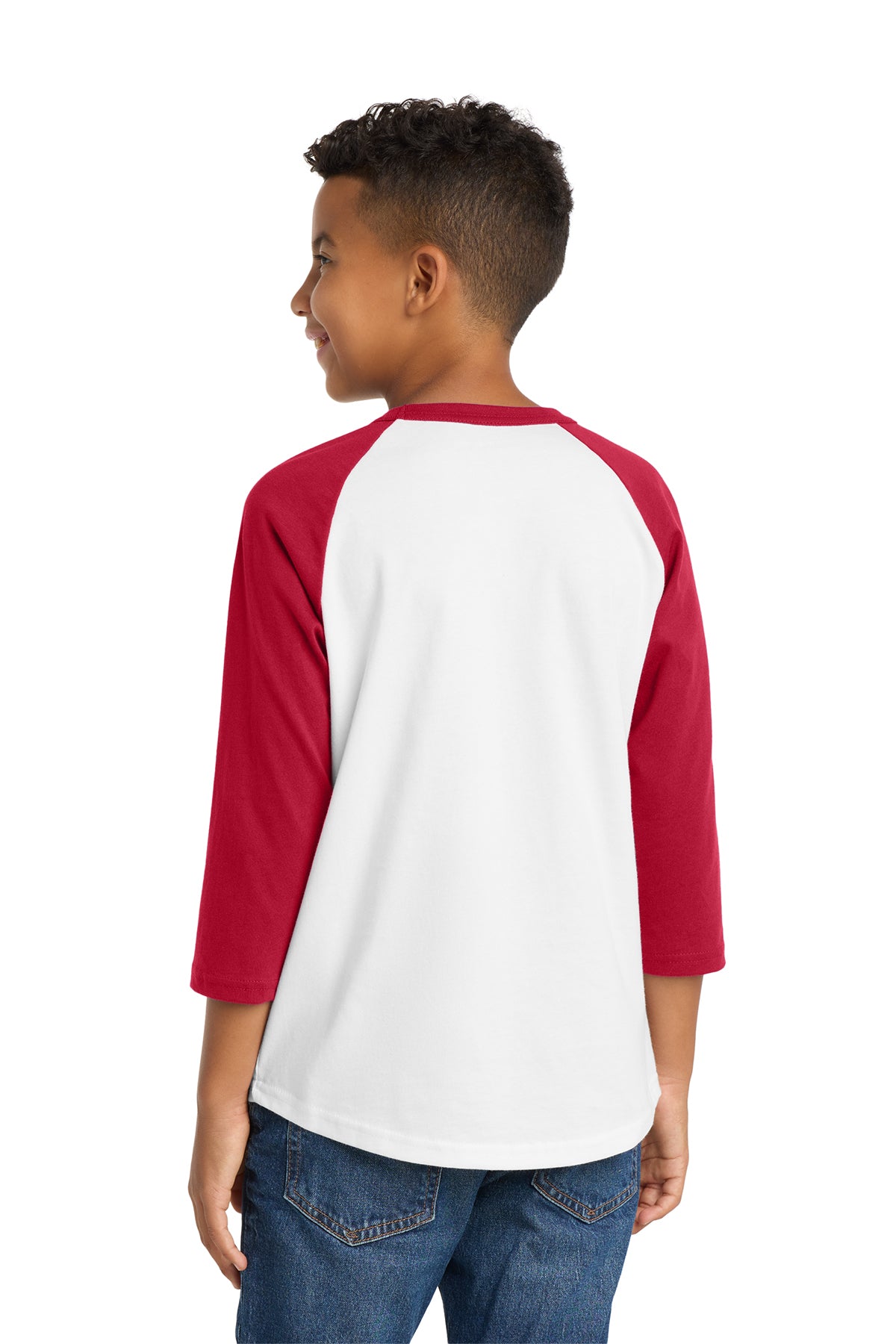 Sport-Tek® Youth Colorblock Raglan Jersey