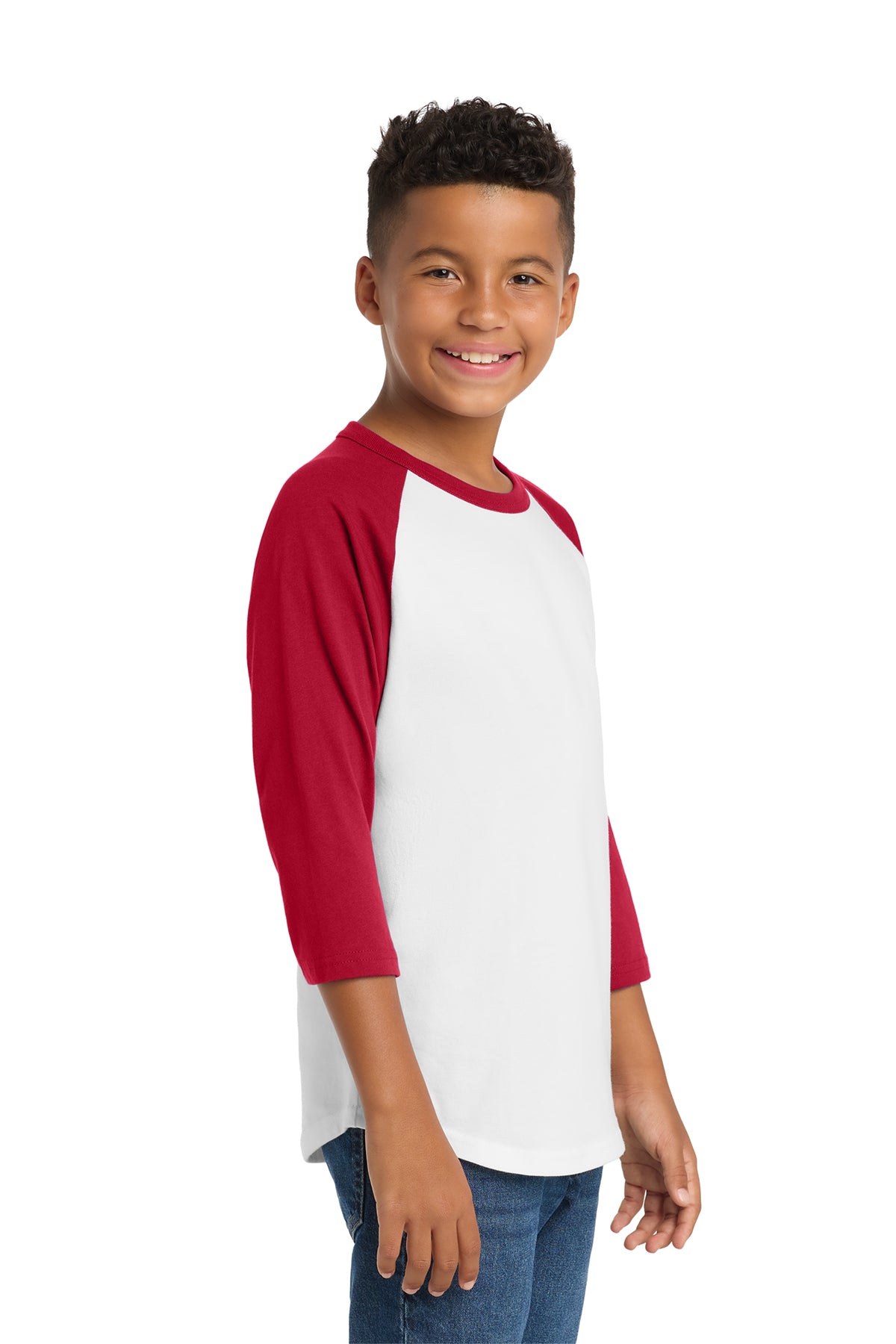 Sport-Tek® Youth Colorblock Raglan Jersey