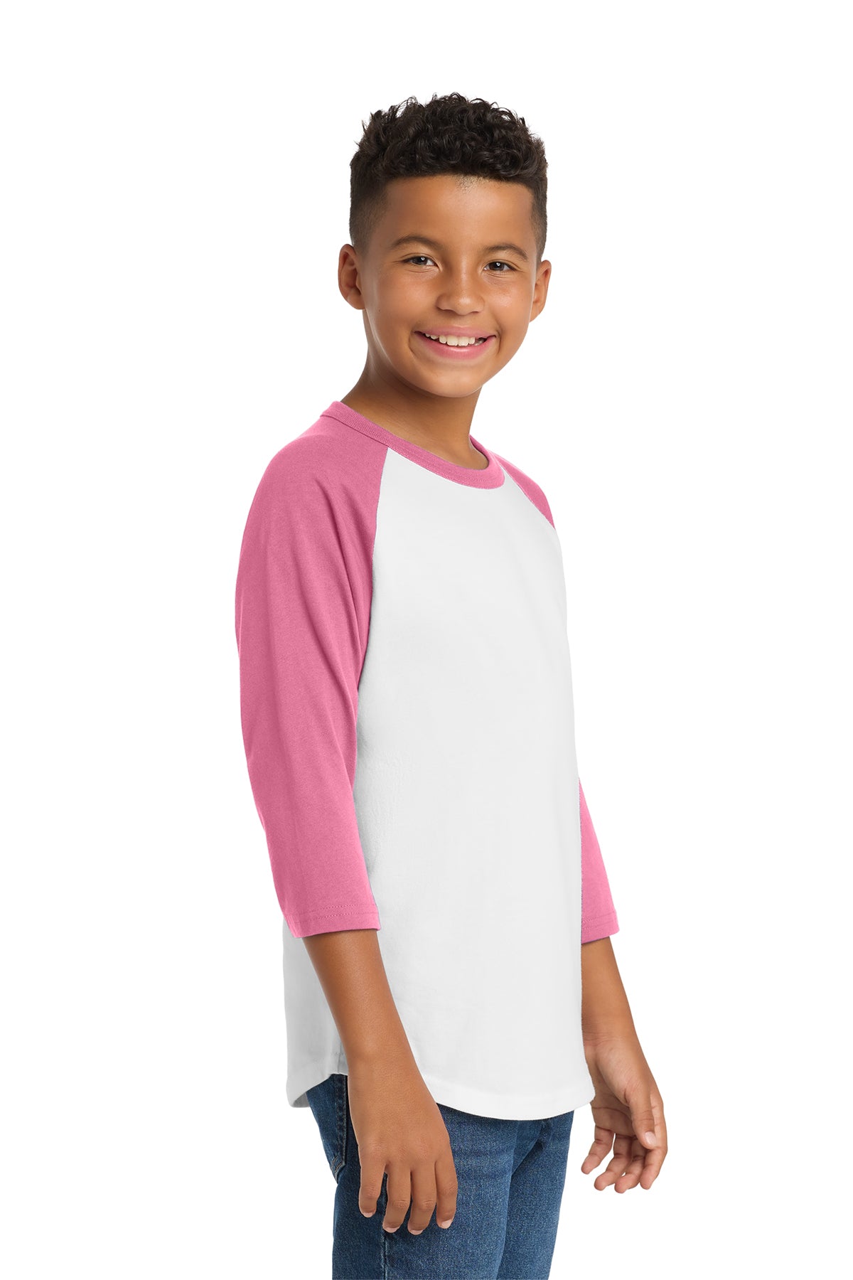 Sport-Tek® Youth Colorblock Raglan Jersey
