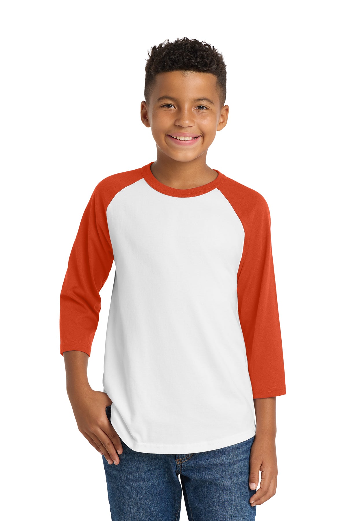 Sport-Tek® Youth Colorblock Raglan Jersey