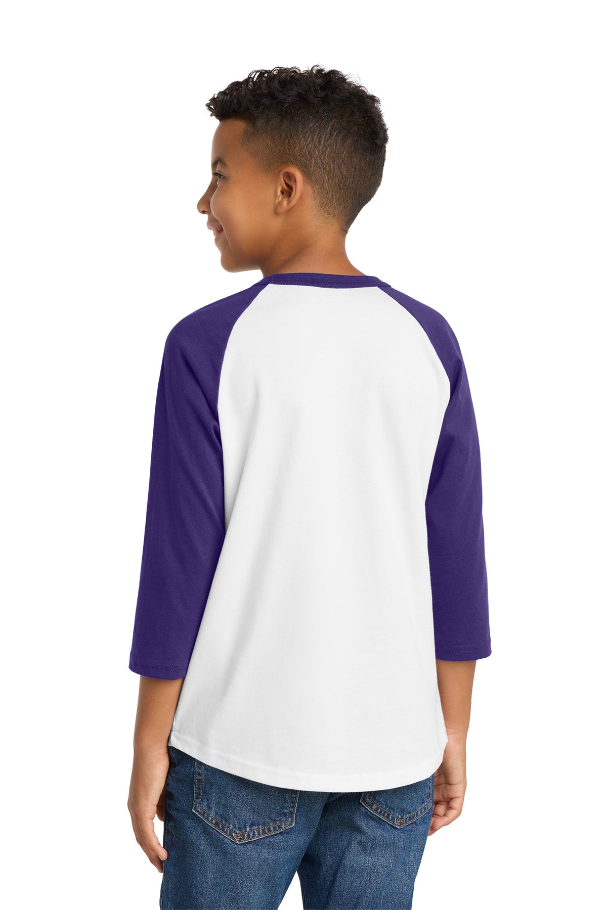 Sport-Tek® Youth Colorblock Raglan Jersey