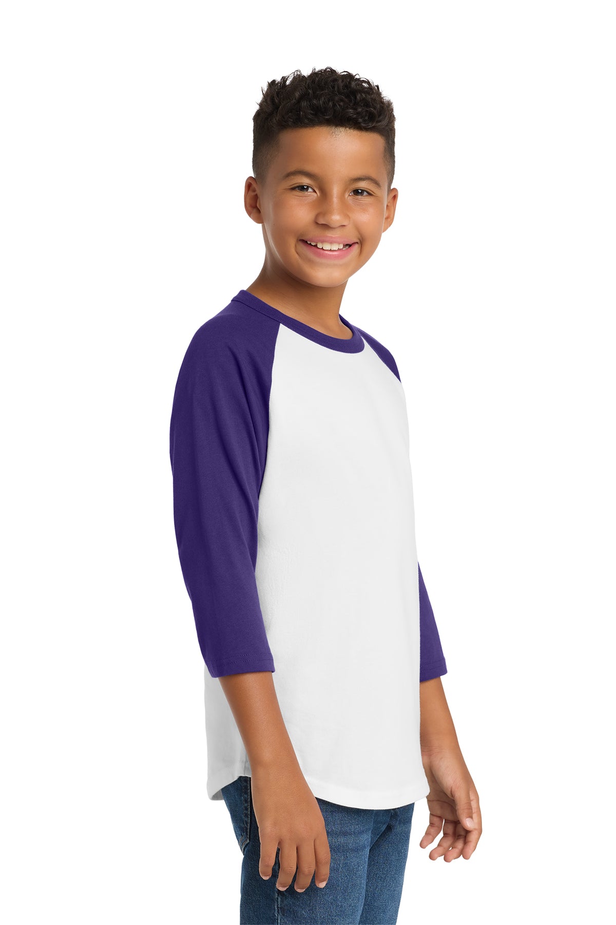 Sport-Tek® Youth Colorblock Raglan Jersey