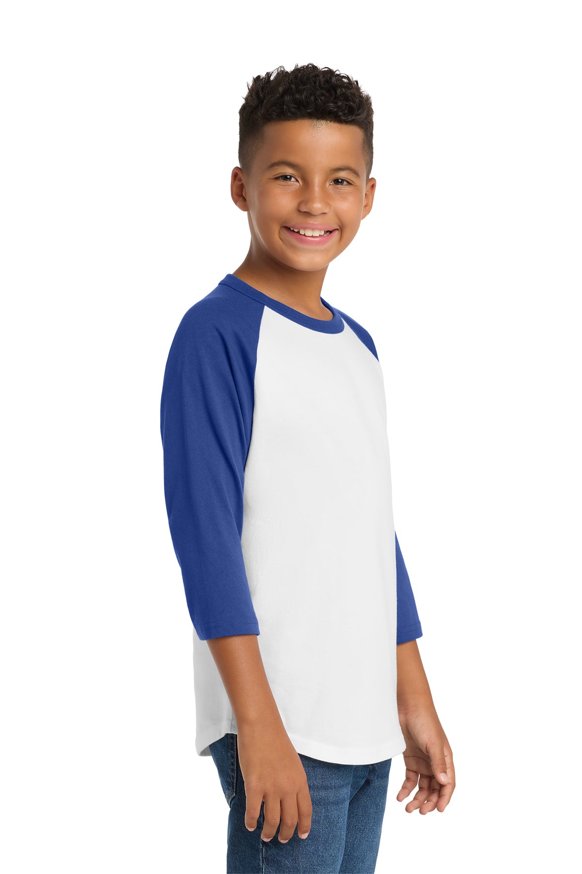 Sport-Tek® Youth Colorblock Raglan Jersey