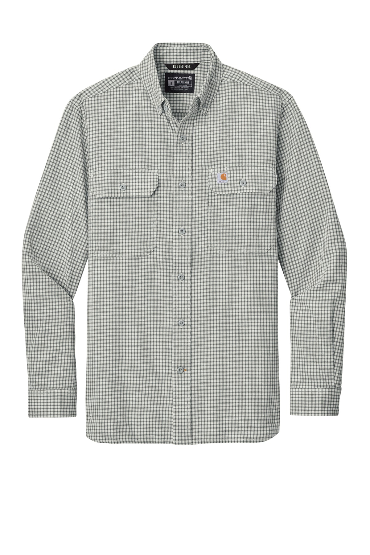 Carhartt® Rugged Flex® Plaid Long Sleeve Shirt