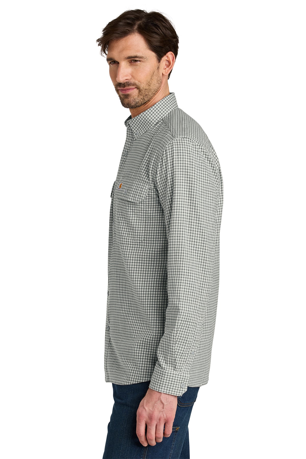 Carhartt® Rugged Flex® Plaid Long Sleeve Shirt