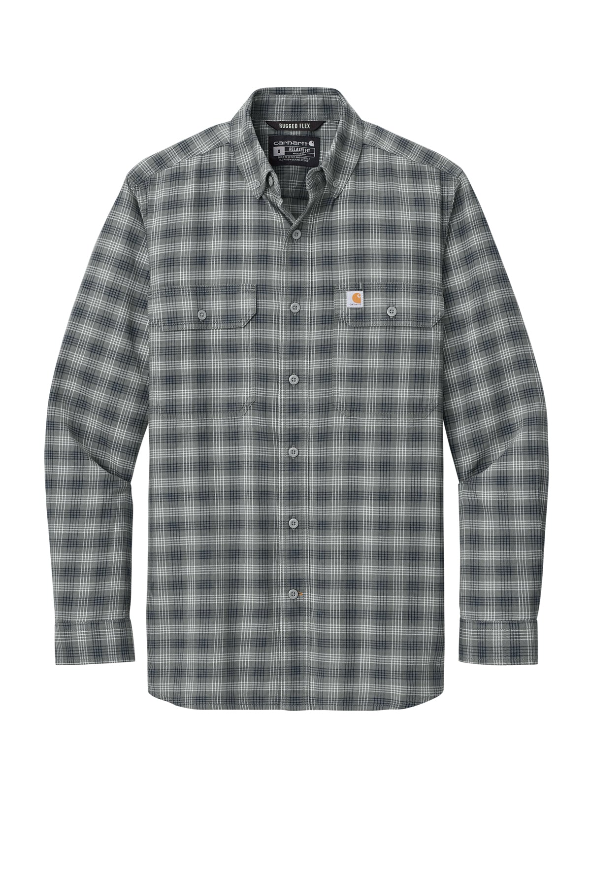Carhartt® Rugged Flex® Plaid Long Sleeve Shirt