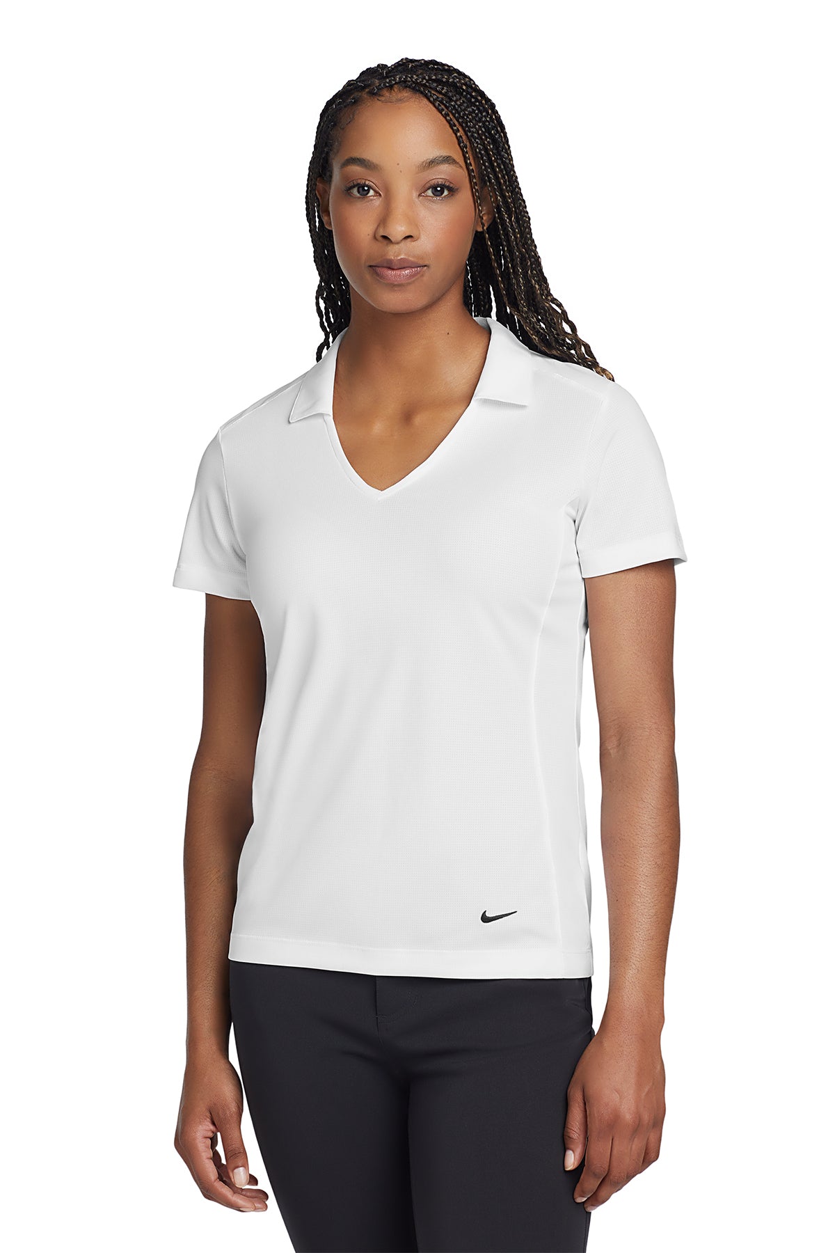 Nike Women's Dri-FIT Vertical Mesh Polo
