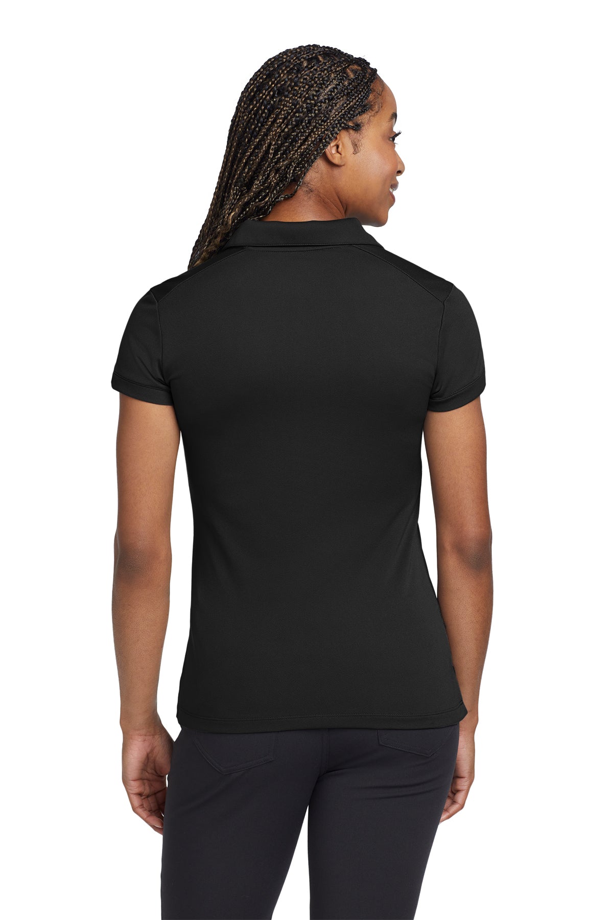 Nike Women's Dri-FIT Solid Icon Pique Modern Fit Polo