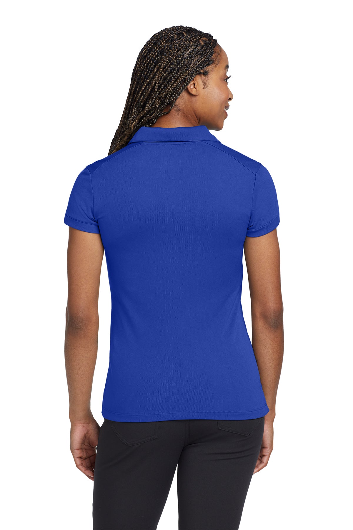 Nike Women's Dri-FIT Solid Icon Pique Modern Fit Polo
