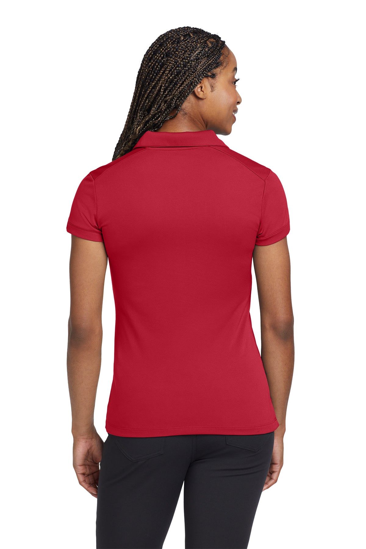 Nike Women's Dri-FIT Solid Icon Pique Modern Fit Polo