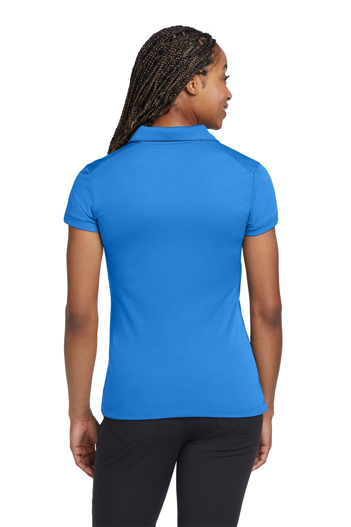 Nike Women's Dri-FIT Solid Icon Pique Modern Fit Polo
