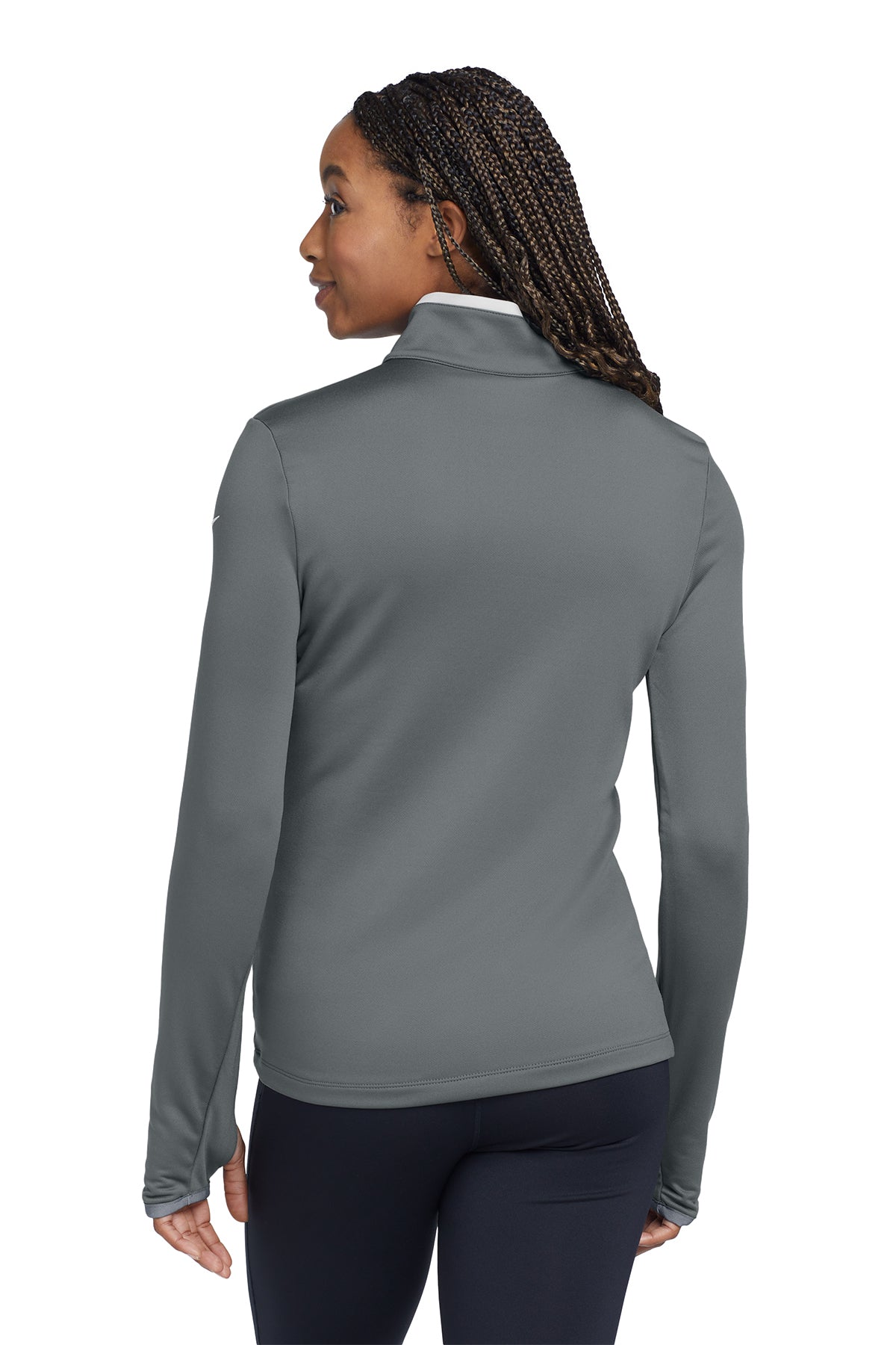 Nike Women's Dri-FIT Stretch 1/2-Zip Cover-Up