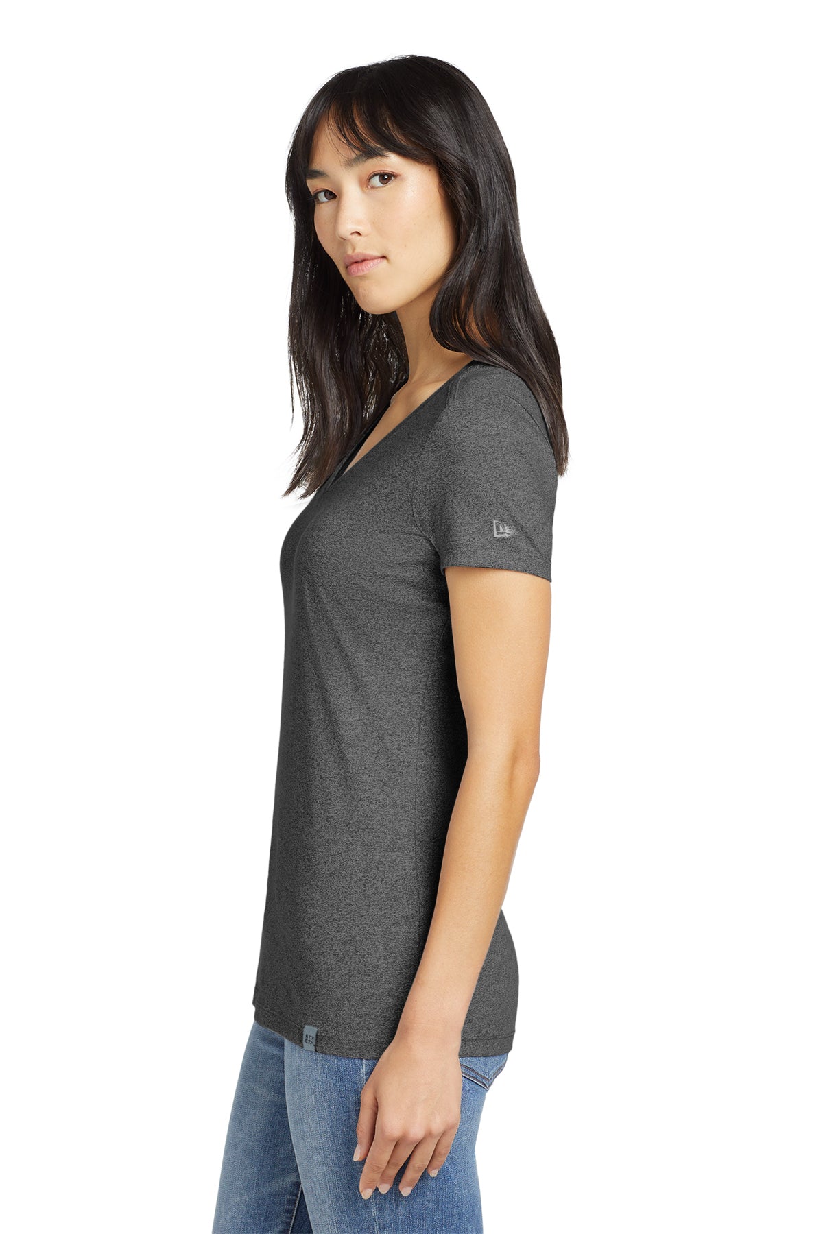 New Era® Women's Heritage Blend V-Neck Tee