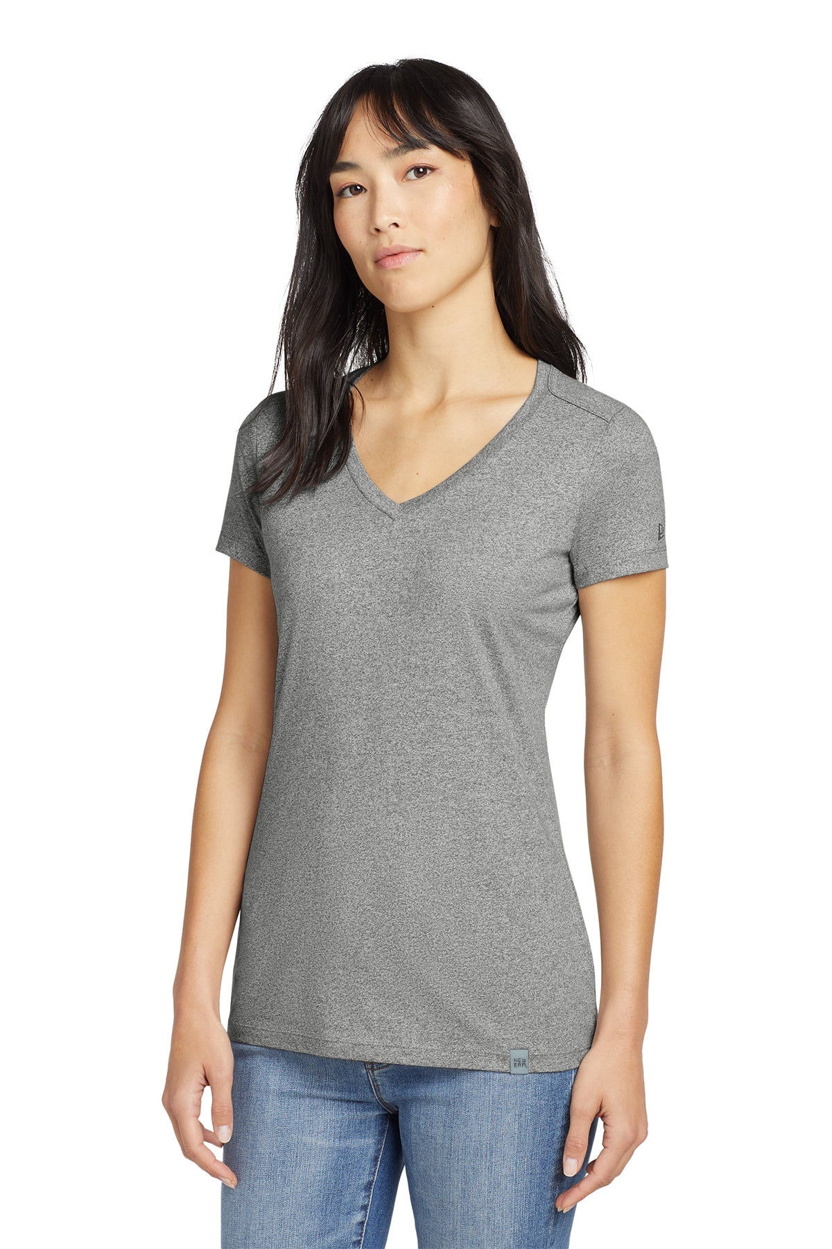 New Era® Women's Heritage Blend V-Neck Tee