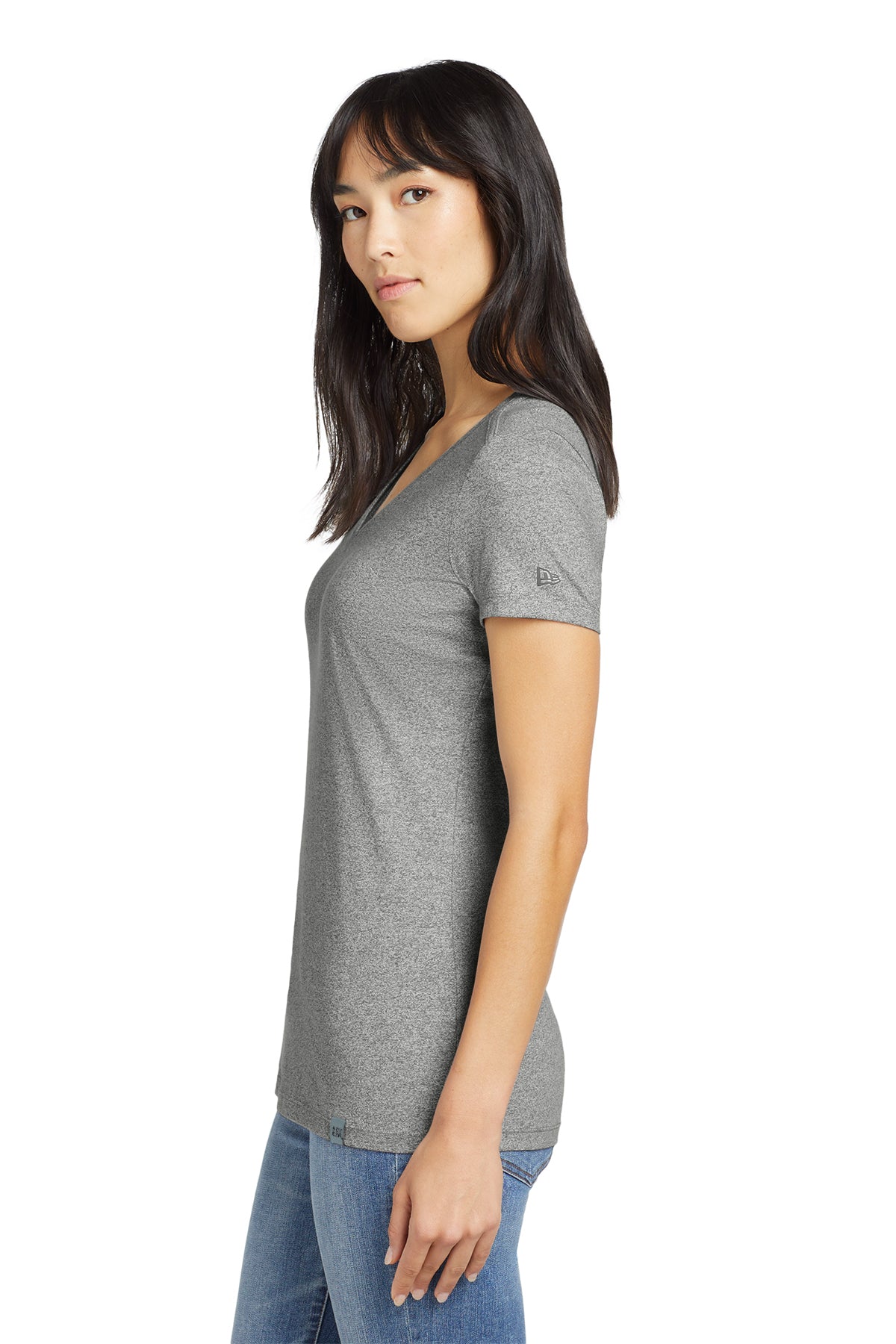 New Era® Women's Heritage Blend V-Neck Tee