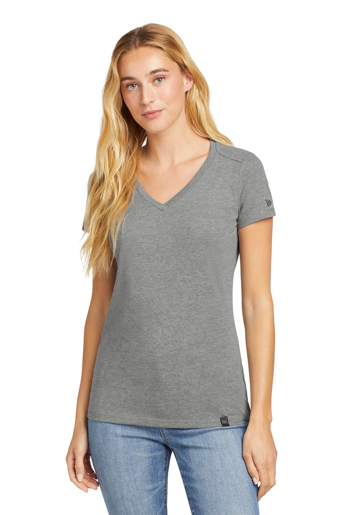 New Era® Women's Heritage Blend V-Neck Tee