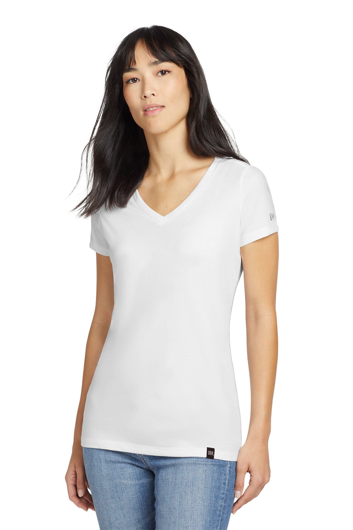 New Era® Women's Heritage Blend V-Neck Tee