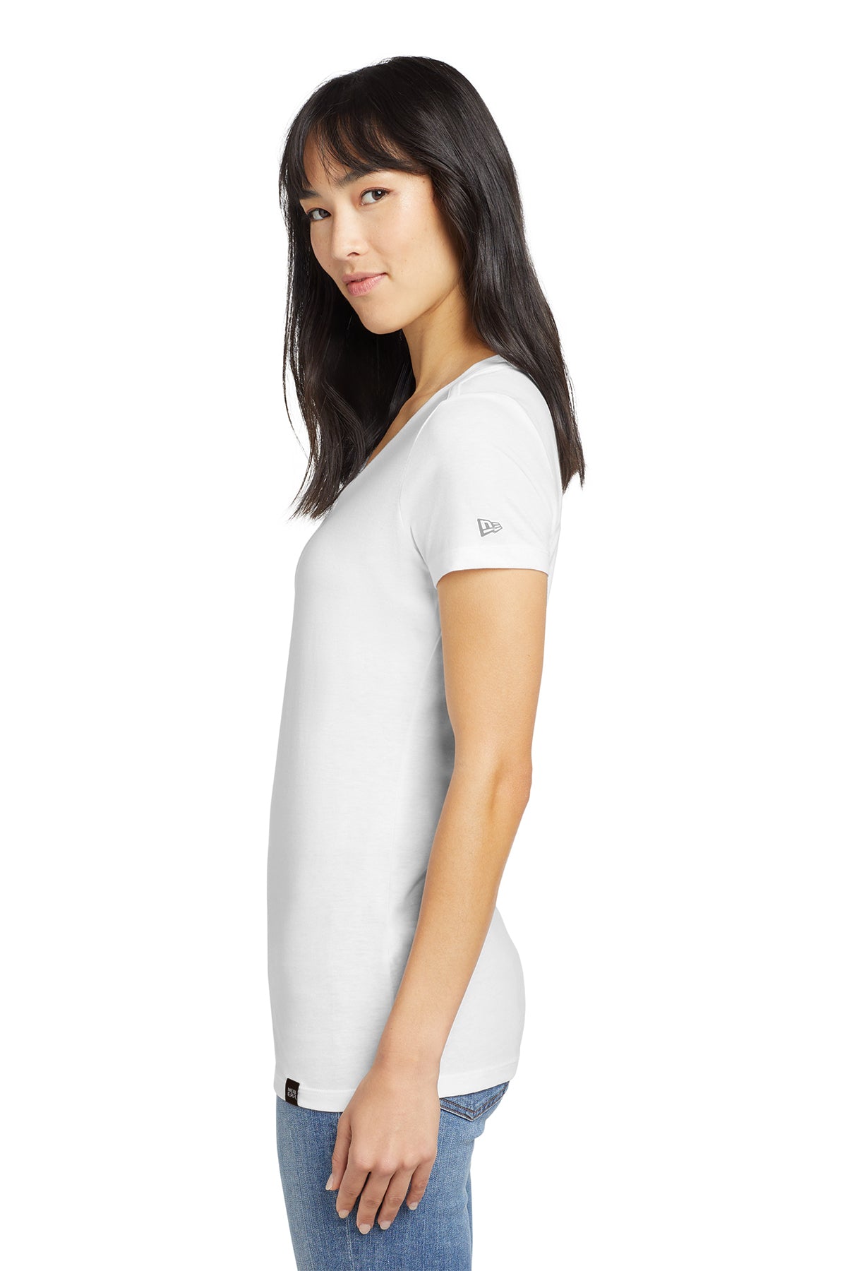 New Era® Women's Heritage Blend V-Neck Tee