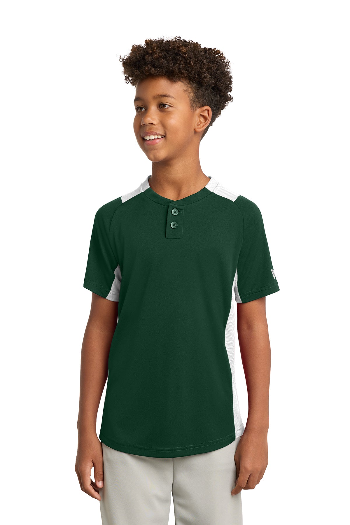 New Era® Youth Diamond Era 2-Button Jersey