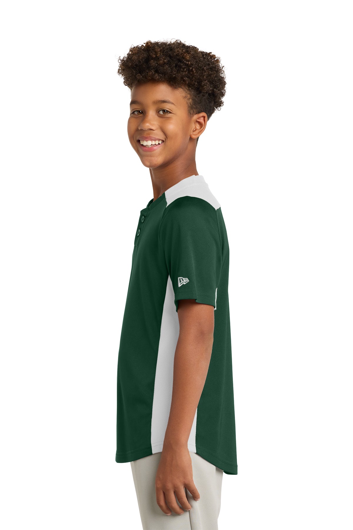 New Era® Youth Diamond Era 2-Button Jersey