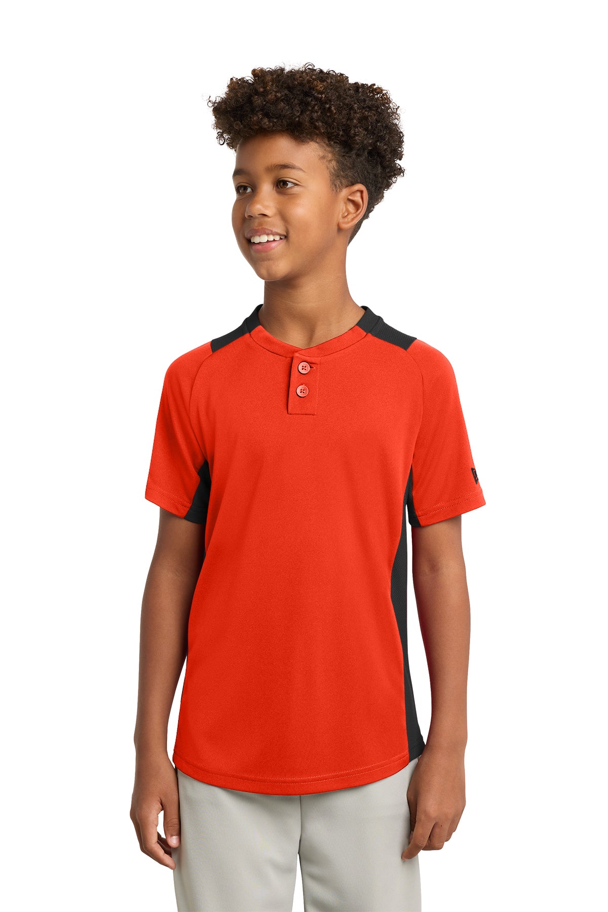 New Era® Youth Diamond Era 2-Button Jersey