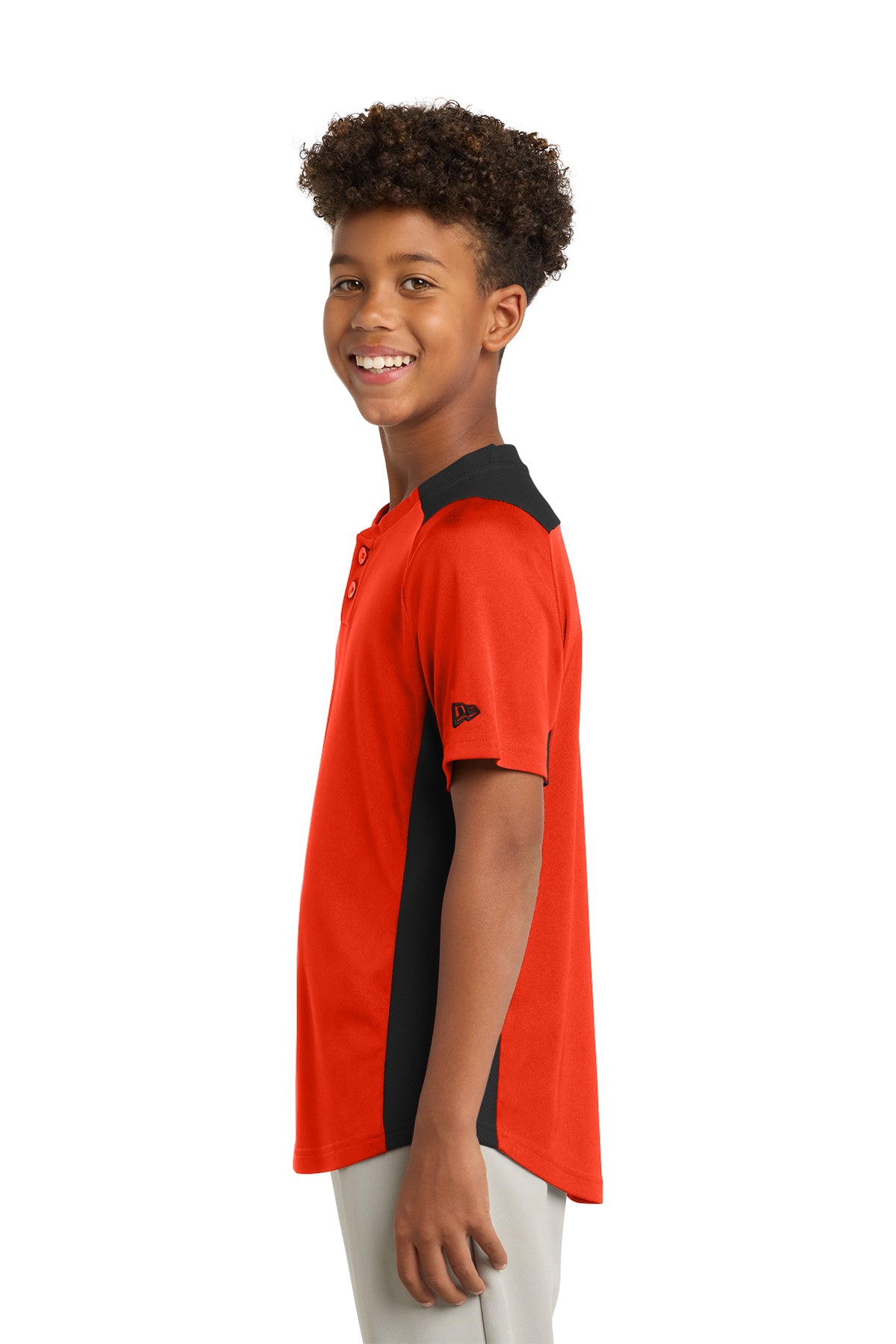 New Era® Youth Diamond Era 2-Button Jersey