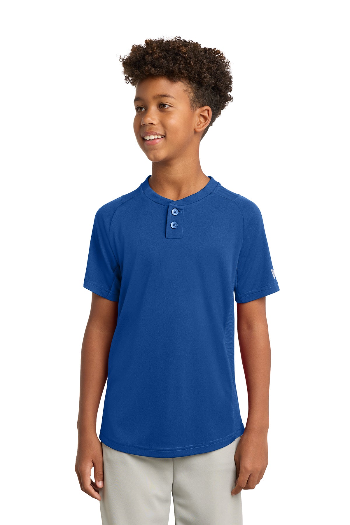 New Era® Youth Diamond Era 2-Button Jersey
